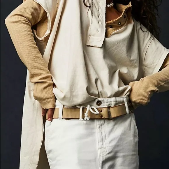 Free People We the Free Sur Hip Belt We The Free People Double Cross Belt | Backwards Boutique main image 2